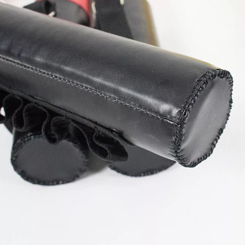 Boxing reaction target stick target in red and white for precision training