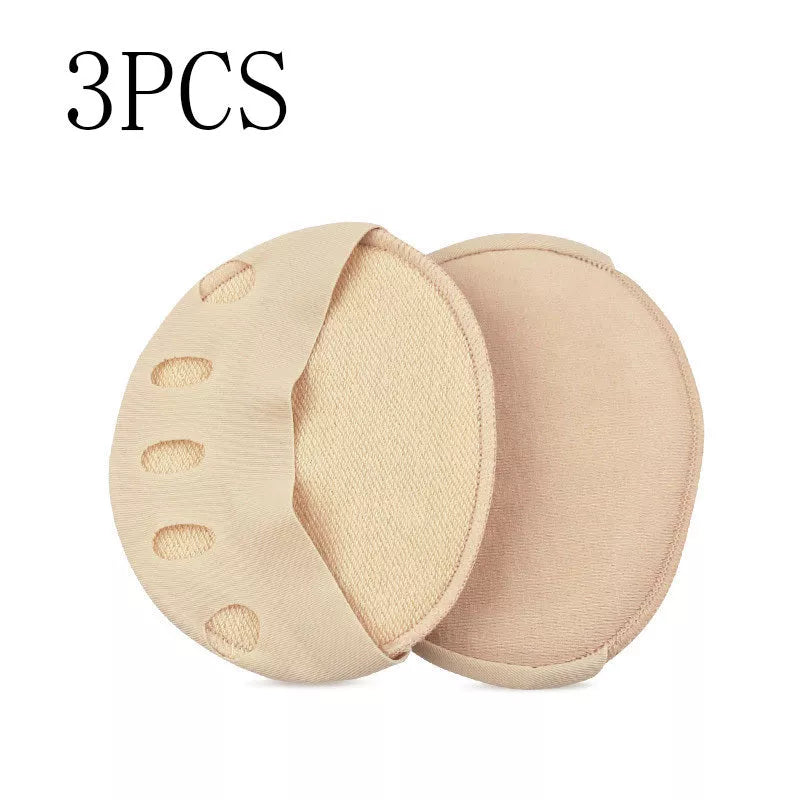 Invisible Five Finger Socks with cushioned forefoot pads for pain relief