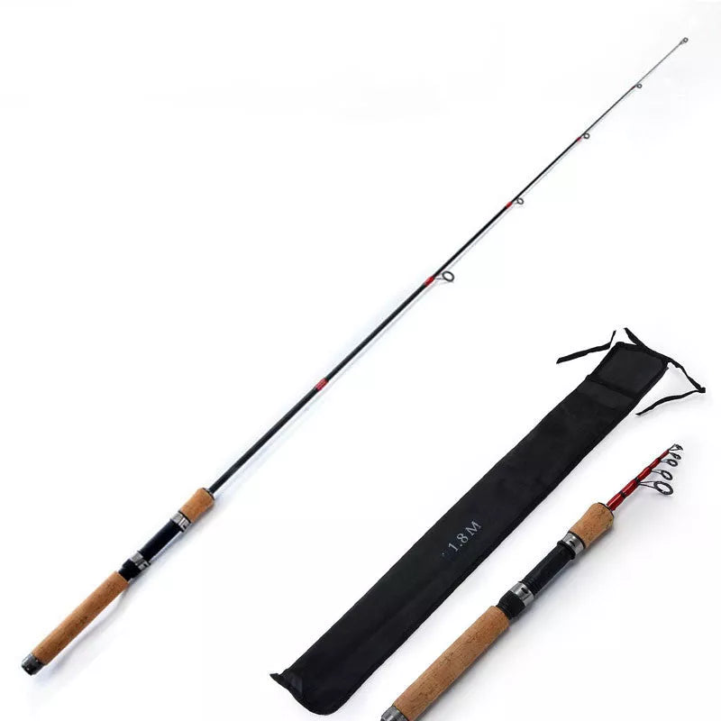 Rice bakelite super hard ice fishing rod in various lengths for durable ice fishing