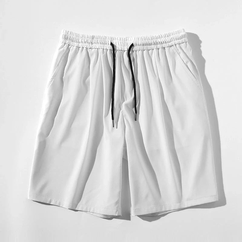 Women's quick-drying breathable wide-leg track shorts in various colors