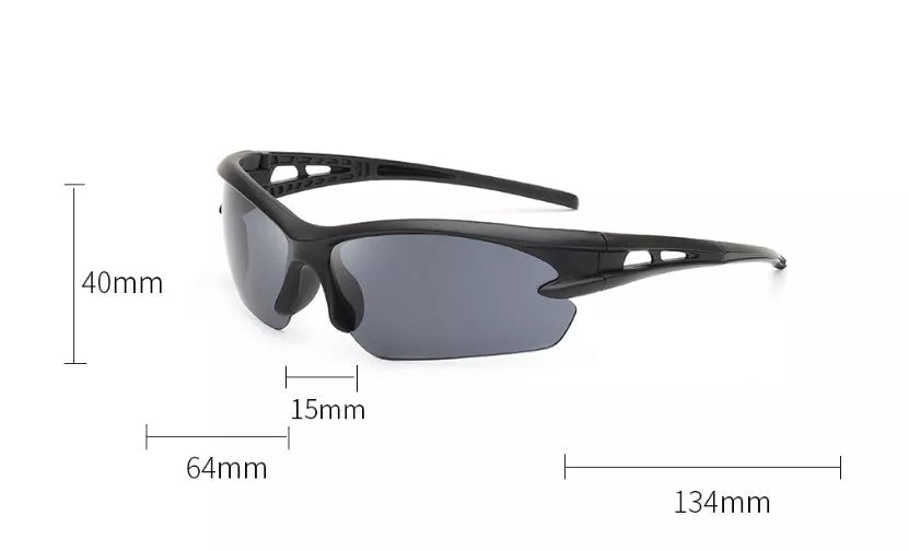 Outdoor sunglasses with UV400 protection in various colors