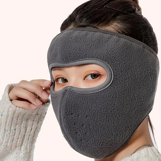 Breathable autumn and winter face masks made of premium microfiber for warmth and style
