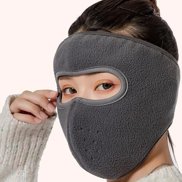 Breathable autumn and winter face masks made of premium microfiber for warmth and style