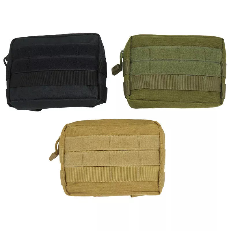 Camouflage outdoor sports belt bag in Army Green, Khaki, or Black