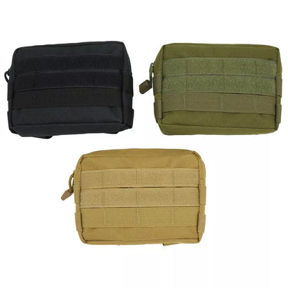 Camouflage outdoor sports belt bag in Army Green, Khaki, or Black