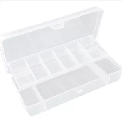 Fishing Accessories Smart Box with double-layer bait storage in transparent color