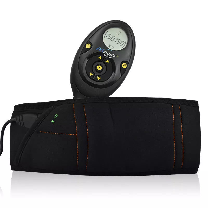 Flapper Fat Reducing Belt in Black with 220W power for fitness and beauty body goals