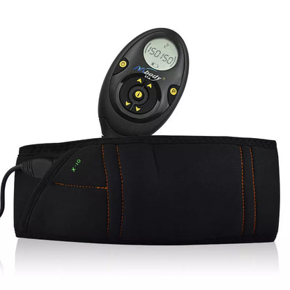 Flapper Fat Reducing Belt in Black with 220W power for fitness and beauty body goals