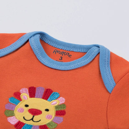 Baby Triangle Harmony Cotton Outfit Set 5-Piece for infants, soft and breathable baby clothes