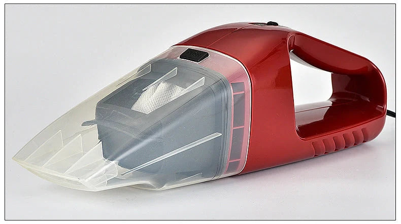 Portable car vacuum cleaner in multiple colors with powerful suction for car cleaning