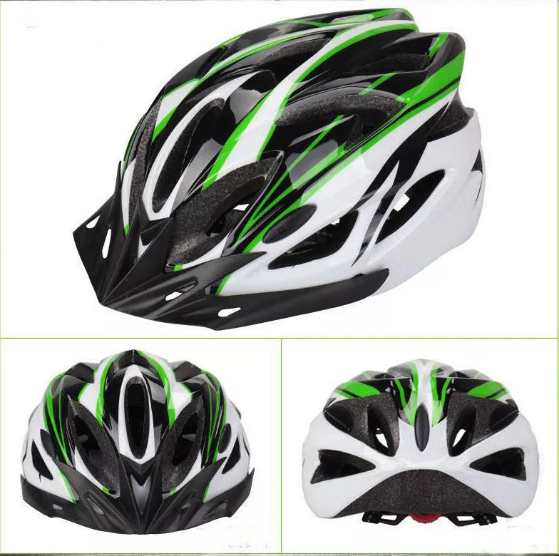 Adjustable child bicycle helmet with 18 wind holes for ventilation in various colors