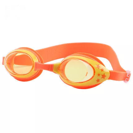 Children's waterproof and anti-fog swimming goggles in multiple colors