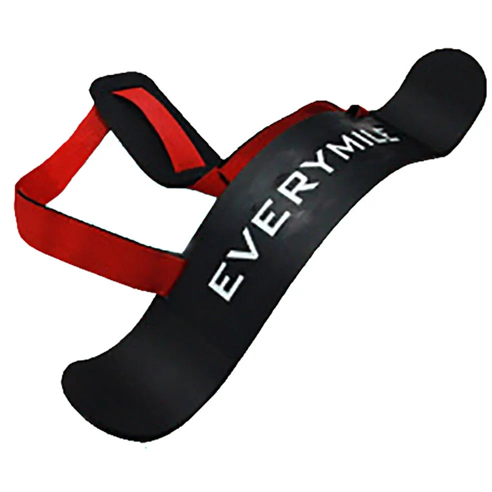 Black aluminium alloy dumbbell curling support plate with 15cm diameter and 2.5kg weight