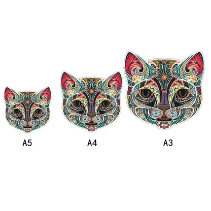 Enchanting handcrafted wooden puzzle featuring nature-inspired designs and promoting mindfulness, concentration, and problem-solving skills