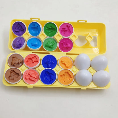 Smart Egg Toy educational shape matching game for kids, safe BPA-free plastic