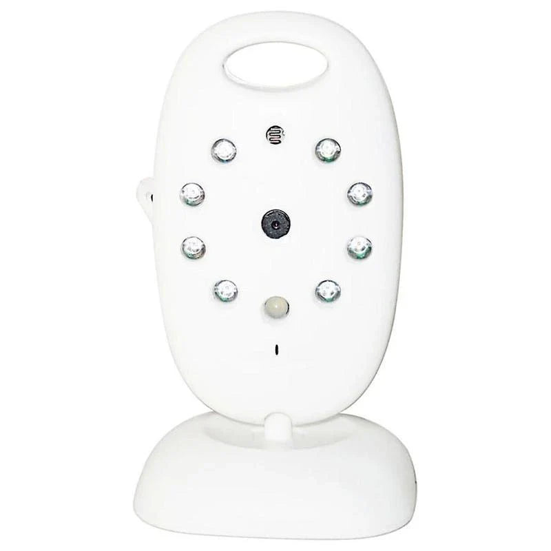 Smart Baby Video Monitor with Two-Way Audio and Temperature Sensor for Nursery and Infant Care