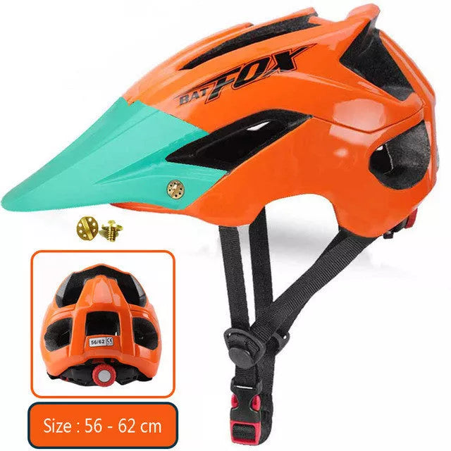 Adjustable bicycle helmet with EPS foam and computer shell in various colors