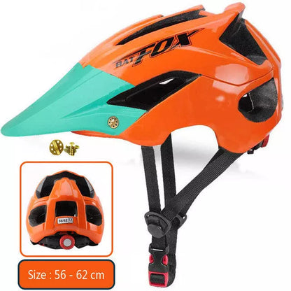 Adjustable bicycle helmet with EPS foam and computer shell in various colors