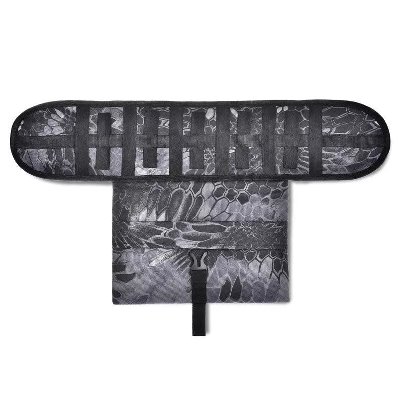 Koala Camping Tableware Storage Bag in Khaki, Black, or Green with lock buckle and double strap