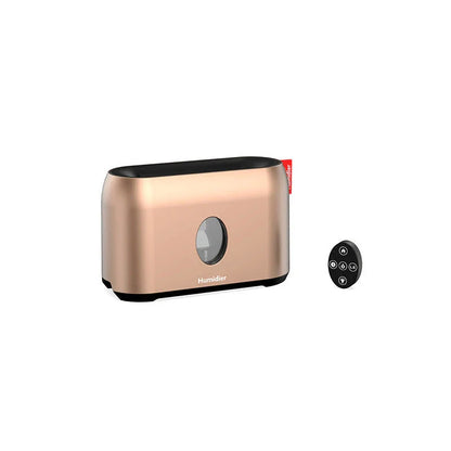 Elegant flame effect humidifier with soothing aroma diffusion for improved air quality and skin hydration