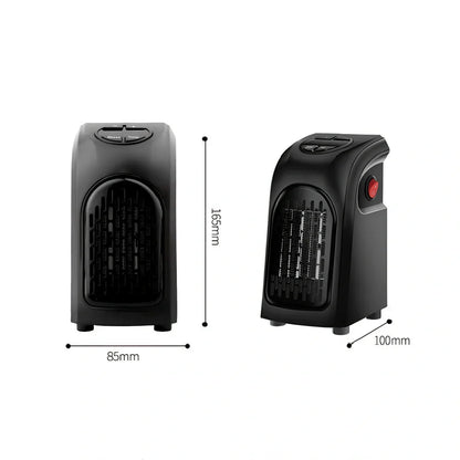 Flame Heater mini household heater with flame retardant ABS construction and 500W heating capacity
