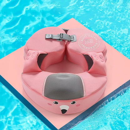 Baby Swimming Ring Floats with UPF 50+ sunshade for safe outdoor swimming