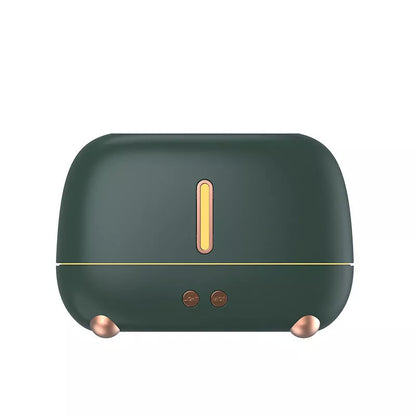 Upgraded Flame Humidifier with LED flame effect and essential oil diffuser