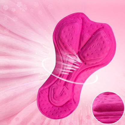 Mountain bike set in purple with pineapple fabric for moisture wicking