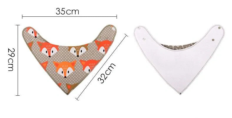 Hhomeenjoy Stylish Baby Bibs & Burp Cloths with Trendy Designs