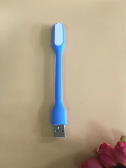 USB LED desk lamp with 6 diffused beads providing keyboard illumination