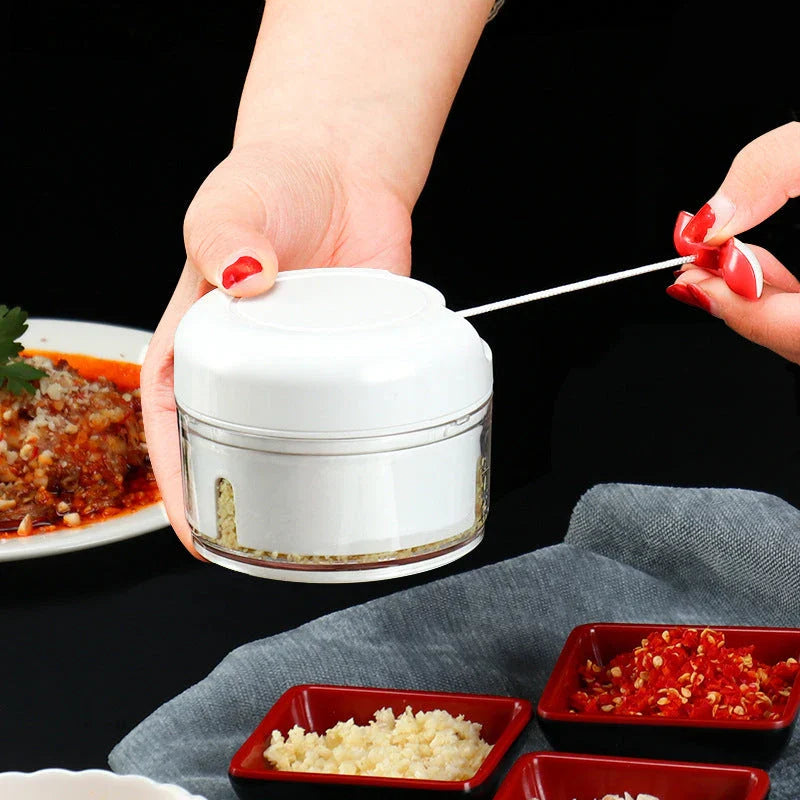 Sturdy Manual Food Chopper - Versatile kitchen tool for chopping, dicing, and mincing a variety of ingredients