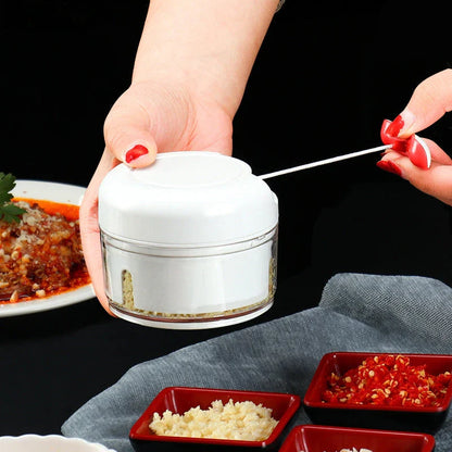 Sturdy Manual Food Chopper - Versatile kitchen tool for chopping, dicing, and mincing a variety of ingredients