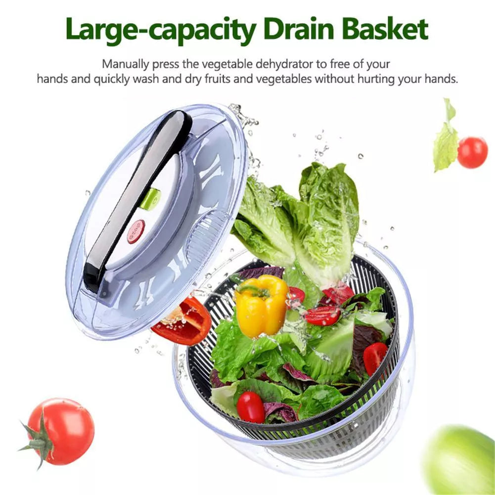 High-speed vegetable and fruit dryer for efficient kitchen prep