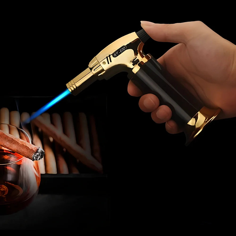Black L37 small steam welding tool model, 25 cm long, for gas-powered metal joining without built-in combustion