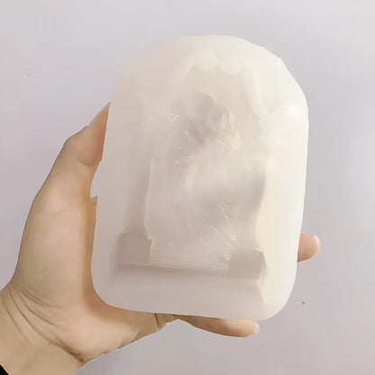 Ancient Greek couple angel silicone baking and craft mould