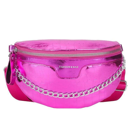 Stylish and versatile crossbody bag made of premium PU leather with a unique stone pattern design, available in a variety of vibrant colors.
