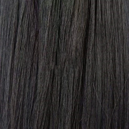 Black big wave front lace wig with long bangs and oblique fringe, long curly style for women