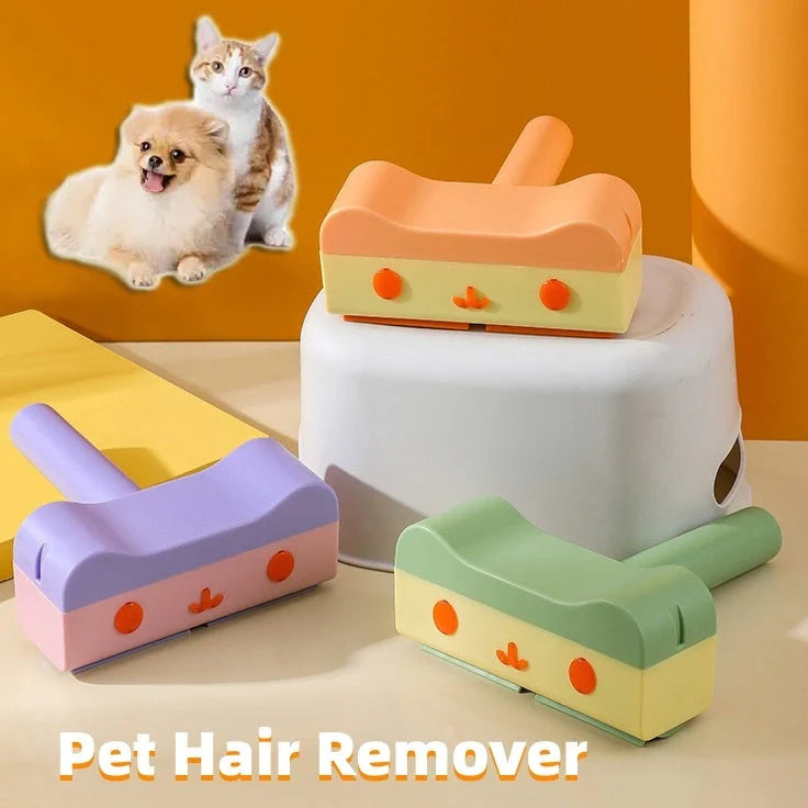 2-way pet hair roller remover for furniture cleaning