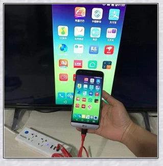Phone to TV Adapter, a compact device that connects your smartphone to your TV for a big-screen viewing experience