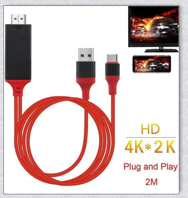 Phone to TV Adapter, a compact device that connects your smartphone to your TV for a big-screen viewing experience