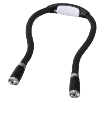 Trendha Flexible Neck Reading Light with adjustable neck and multiple lighting modes for hands-free illumination