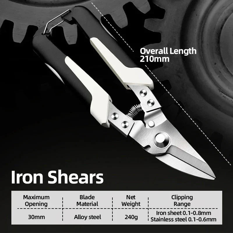 Trendha Multi-Directional Metal Sheet Cutting Scissors for precise metalworking and DIY projects