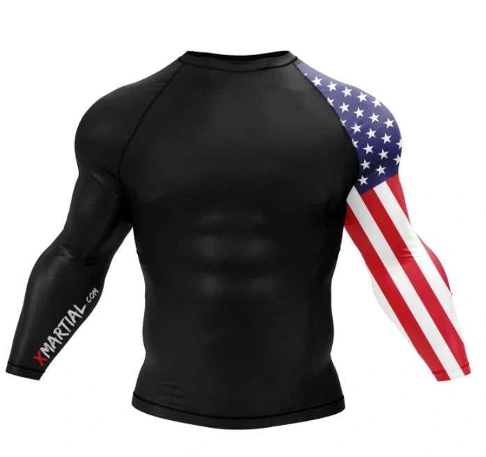 XM American Warrior active wear shirt in longsleeve and shortsleeve options