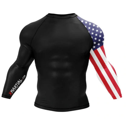 XM American Warrior active wear shirt in longsleeve and shortsleeve options