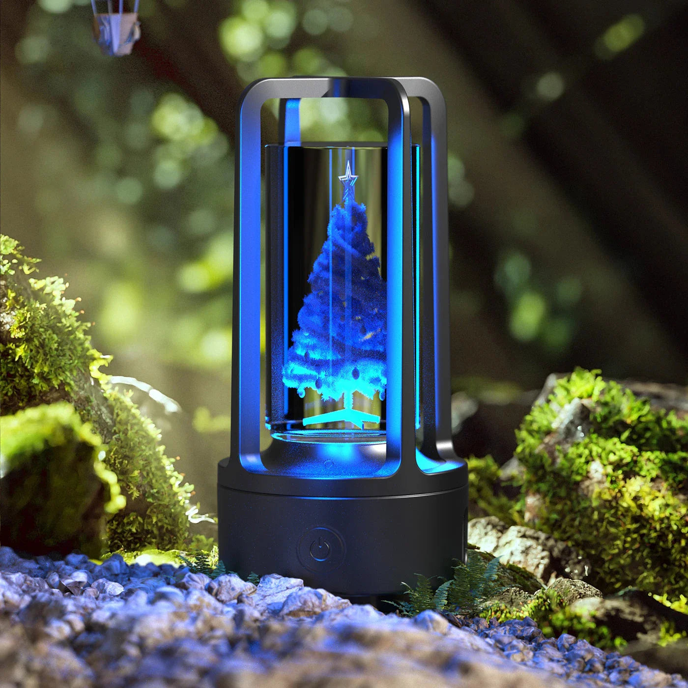 Stylish 2-in-1 Acrylic Lamp and Bluetooth Speaker with Touch Controls and Versatile Designs