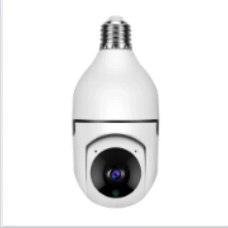Versatile 1080p Wi-Fi Camera Bulb with 4X Zoom, Automatic Tracking, Colorful Night Vision, and Alexa Integration
