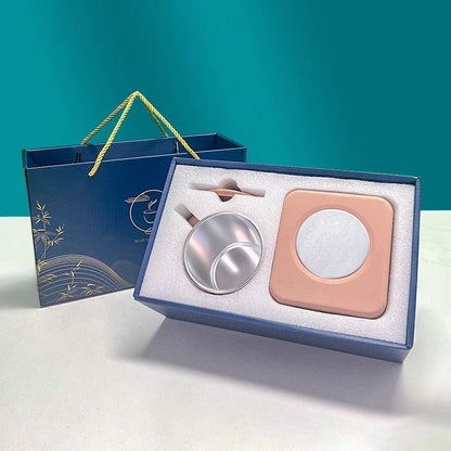 Rapid cooling and heating portable coffee and beverage cup with car adapter in various colors and styles