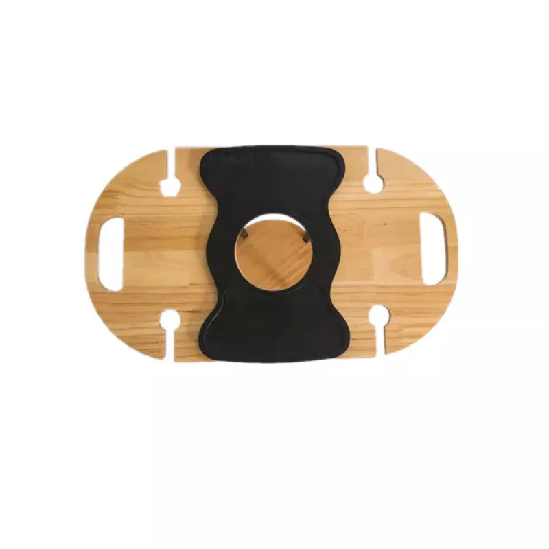 White multifunctional wine glass rack and table splicing for outdoor use