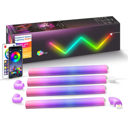 RGB splicing remote control light strip with 30 LED beads per metre for TV background illumination