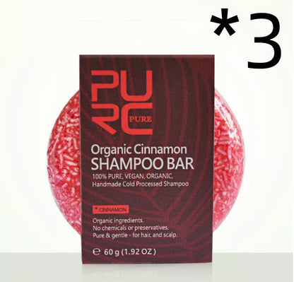 Purc Hand-Extracted Soap bar with natural ingredients for anti-dandruff and oil control